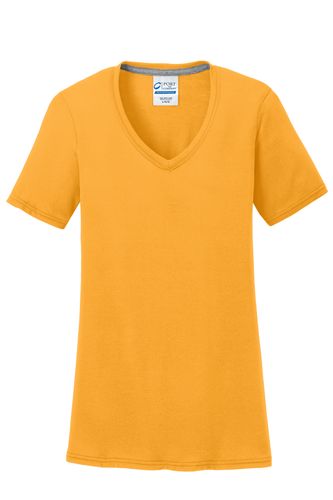 Women's Performance Blend Tee - Gold  image thumbnail