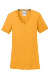 Image of Women's Performance Blend Tee - Gold 
