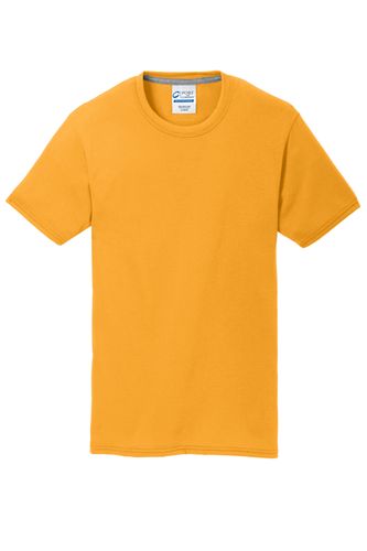 Men's Performance Blend Tee - Gold image thumbnail