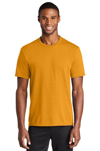 Men's Performance Blend Tee - Gold image thumbnail