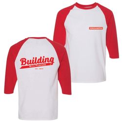 Image of Red/ White Building With Purpose Jersey