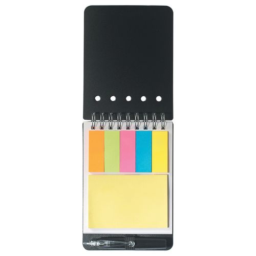 Black Building Forward Spiral Jotter with Pen image thumbnail