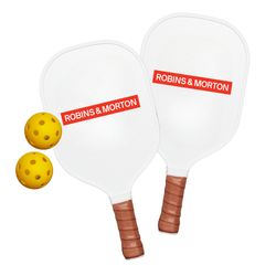 Image of White Pickleball Set