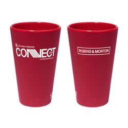 Image of Red 16oz Connect 2026 Silicone Silipint Glass