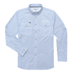Image of Poncho Men's Light Blue Long Sleeve Shirt
