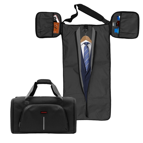 Black Voyager Duffel Bag image thumbnail