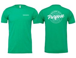 Image of Kelly Green Building with Purpose T-Shirt (Raleigh)