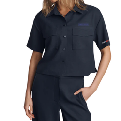 Image of Rhone Ladies' Navy Connect 2026 Horizon Shirt