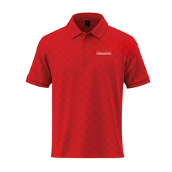Image of Men's Red Performance Polo