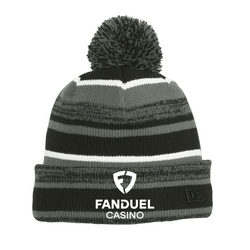 Image of CASINO NEW ERA SIDELINE BEANIE BLACK