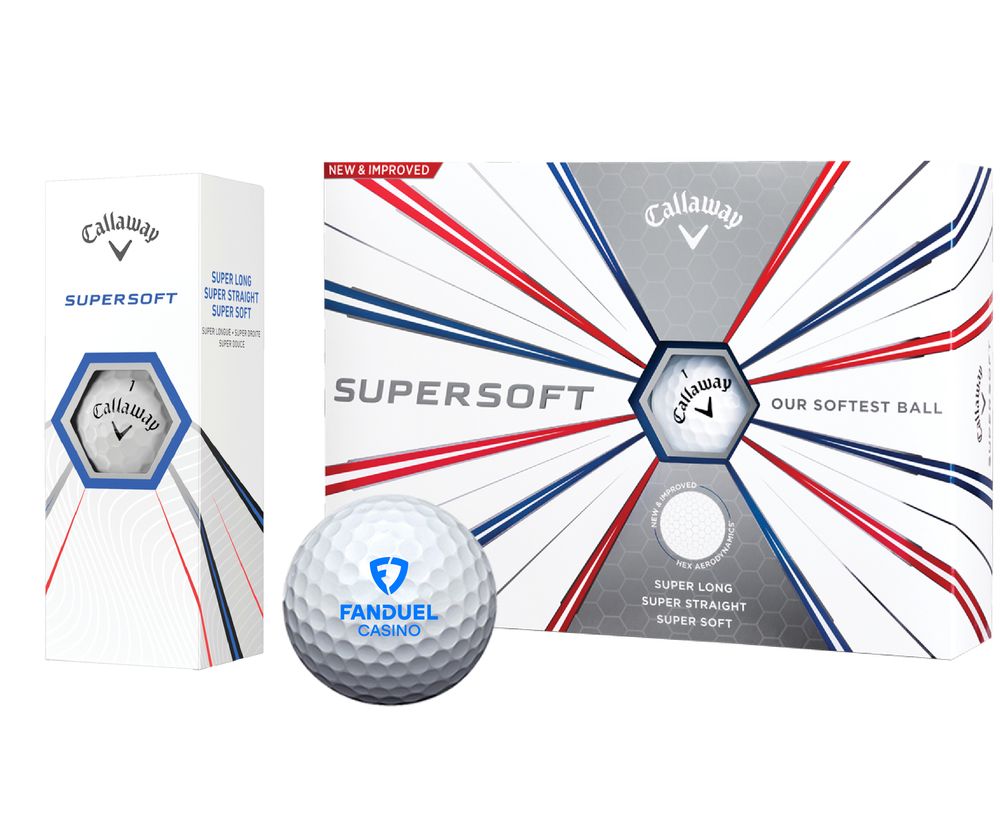 CASINO CALLAWAY SUPERSOFT GOLF BALL (DOZEN) primary image