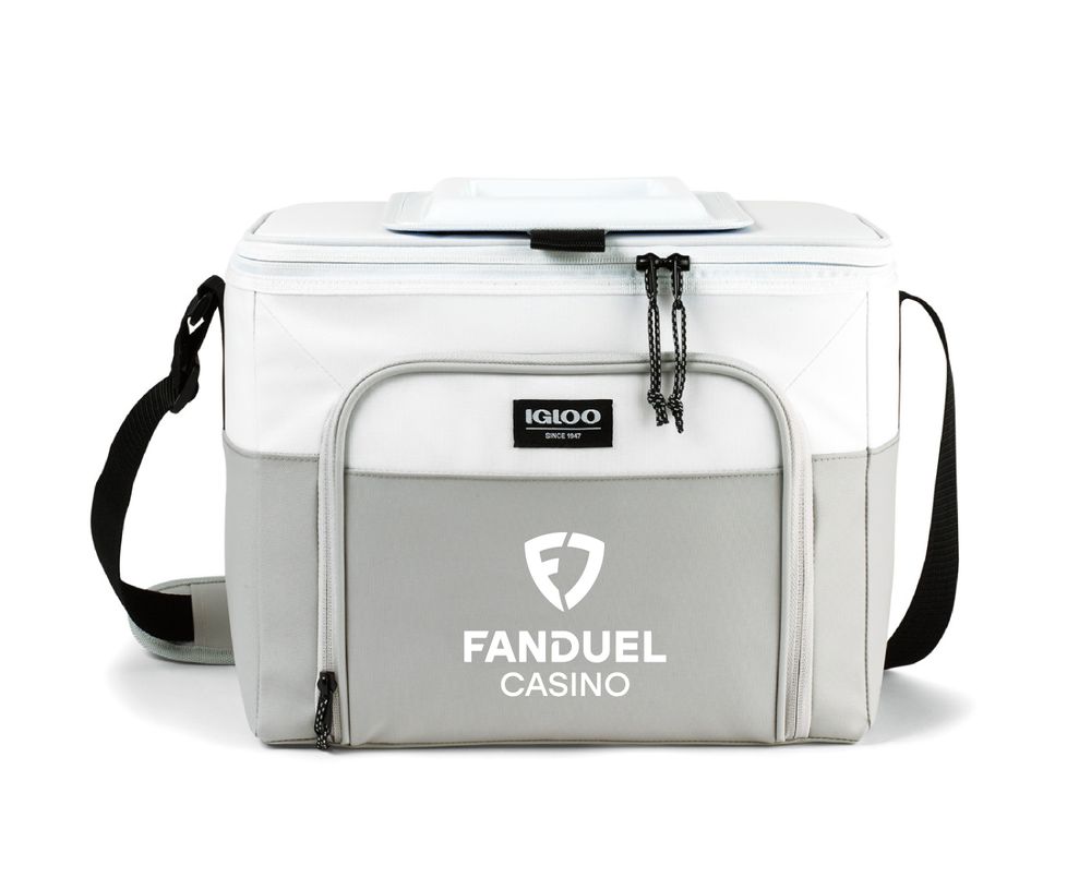 CASINO IGLOO HARD LINED COOLER WHITE primary image