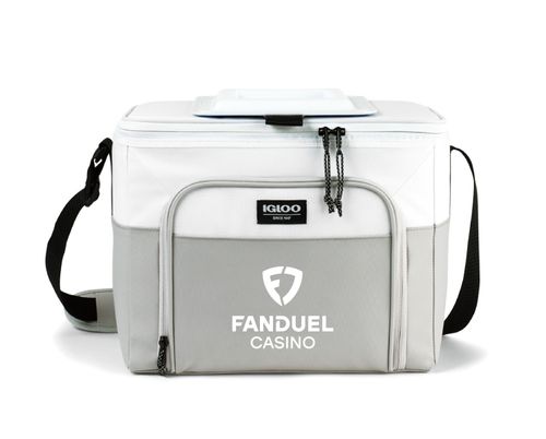 CASINO IGLOO HARD LINED COOLER WHITE image thumbnail