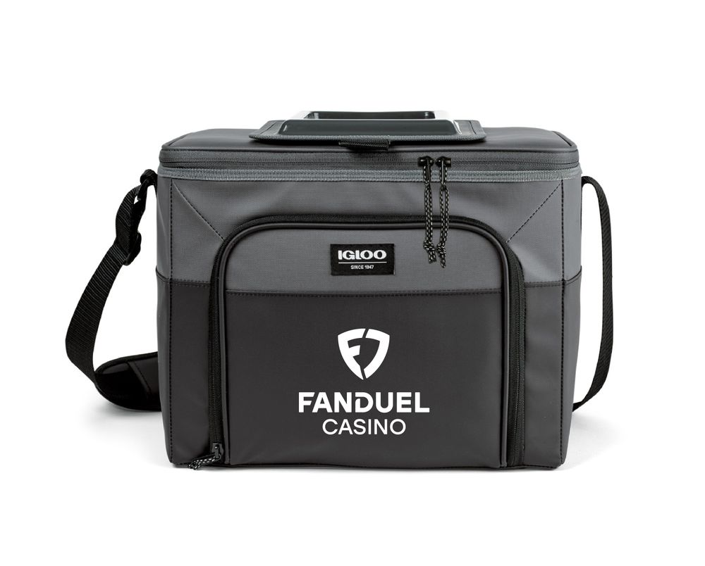 CASINO IGLOO HARD LINED COOLER BLACK primary image