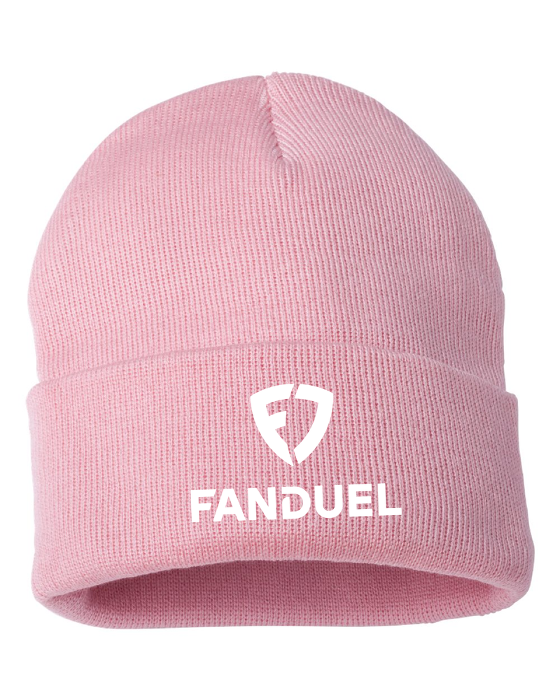 12" CUFFED BEANIE PINK primary image