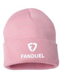Image of 12" CUFFED BEANIE PINK