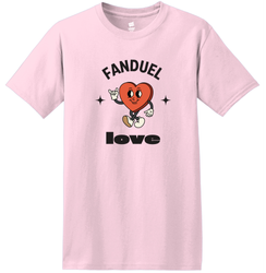 Image of  LOVE TEE PALE PINK