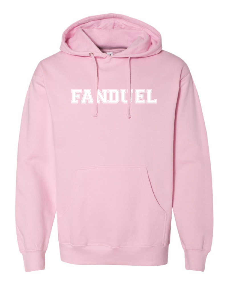 VARSITY HOODIE LIGHT PINK primary image