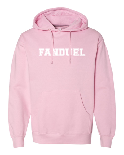 VARSITY HOODIE LIGHT PINK image thumbnail