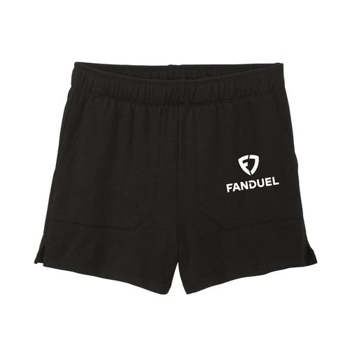 WOMEN'S PERFECT TRI FLEECE SHORTS BLACK image thumbnail
