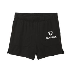 Image of WOMEN'S PERFECT TRI FLEECE SHORTS BLACK