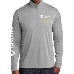 Image of CASINO ENDEAVOR 1/4 ZIP LIGHT GREY