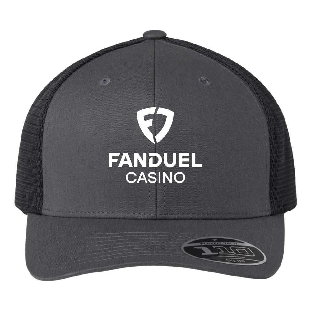 CASINO FLEXFIT MESH BACK CAP CHARCOAL/BLACK primary image