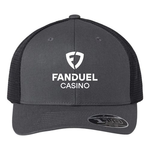 CASINO FLEXFIT MESH BACK CAP CHARCOAL/BLACK image thumbnail