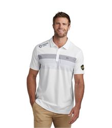 Image of VIP Casino TravisMathew Costal Chest Stripe Polo