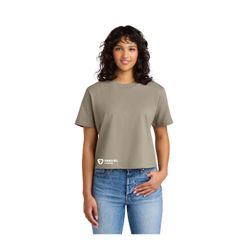 Image of Women's Heavyweight Boxy Tee Tan