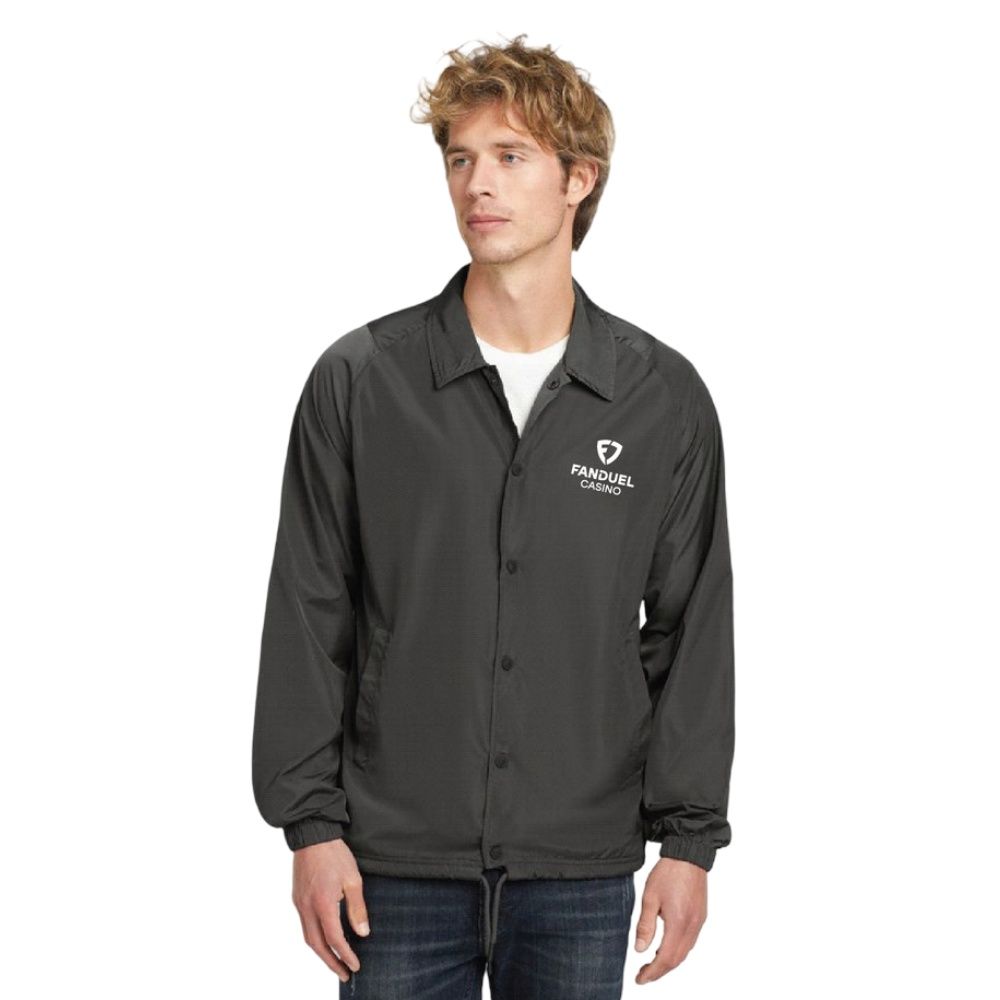 New Era Coaches Jacket  Graphite primary image