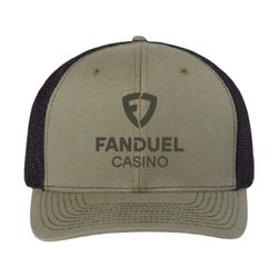 Image of Richardson Adjustable Trucker  Loden/ Black