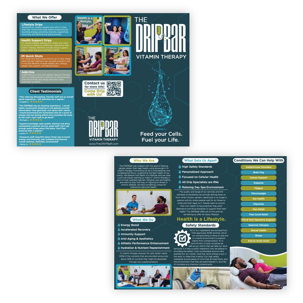 Clients Pamphlet Trifold primary image