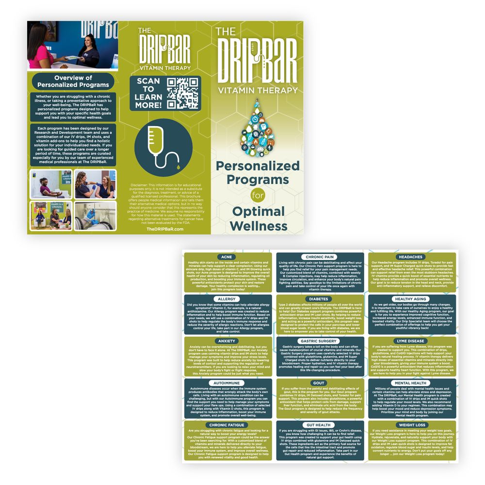 Personalized Programs Trifold primary image