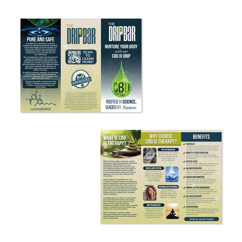 DRIPBaR CBD Trifold primary image