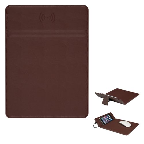 Wireless Charging Mouse Pad With Phone Stand image thumbnail
