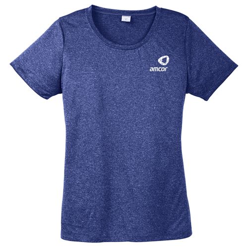 Ladies Heather Contender Scoop Neck Tee image thumbnail