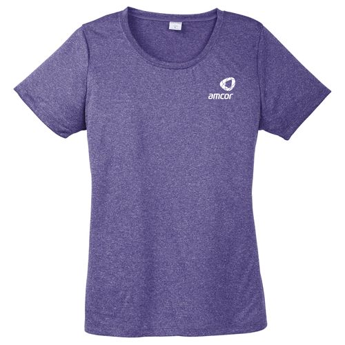 Ladies Heather Contender Scoop Neck Tee image thumbnail