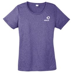 Image of Ladies Heather Contender Scoop Neck Tee