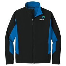 Image of Core Colorblock Soft Shell Jacket