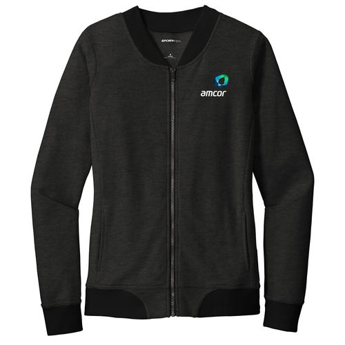 Ladies Lightweight French Terry Bomber image thumbnail