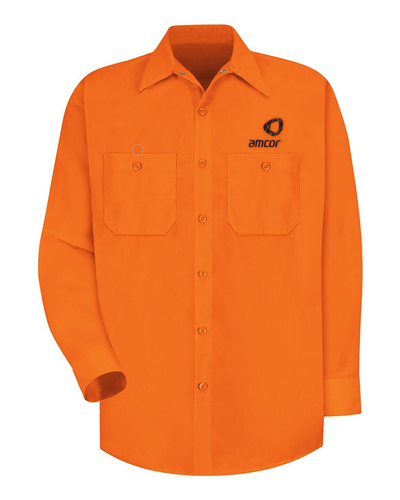 Red Kap Enhanced Visibility Long Sleeve Work Shirt image thumbnail