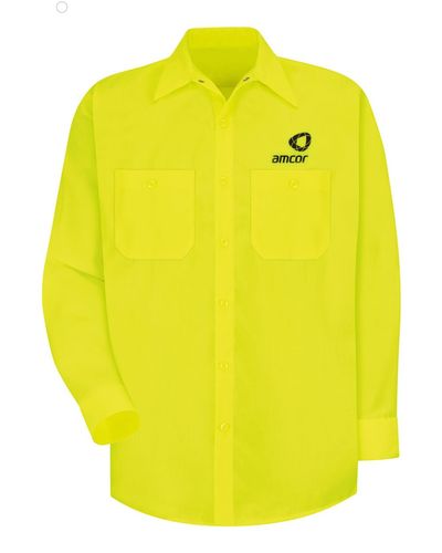 Red Kap Enhanced Visibility Long Sleeve Work Shirt image thumbnail