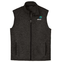 Image of Port Authority Mens Sweater Fleece Vest