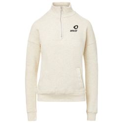 Image of Ladies Cloud Fleece Quarter-Zip Sweatshirt
