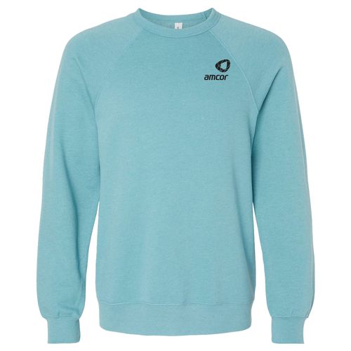BELLA+CANVAS Unisex Sponge Fleece Raglan Crewneck Sweatshirt image thumbnail