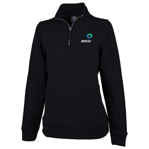 Ladies Franconia Quilted Pullover image thumbnail