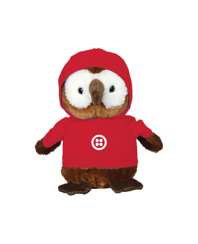 Image of Owl Plushy with Hoodie