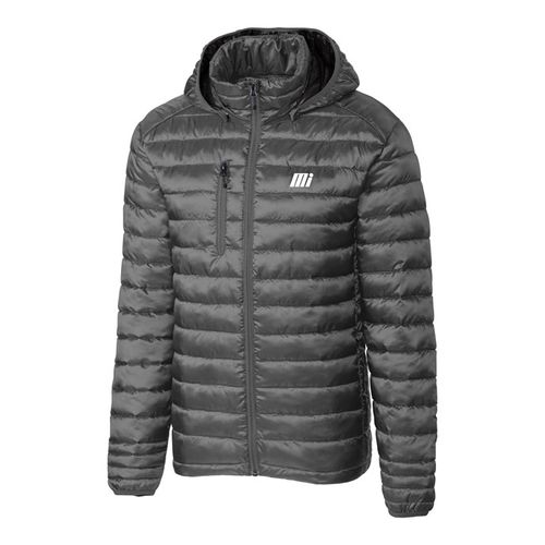 Grey Clique Puffer Jacket image thumbnail