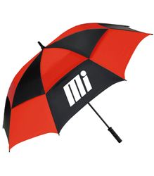 Image of Black and Red Golf Umbrella